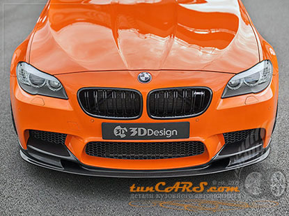 элерон бампера BMW M5 F10 3D Design