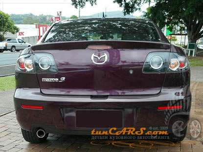 Mazda 3 Sedan лип спойлер на багажник