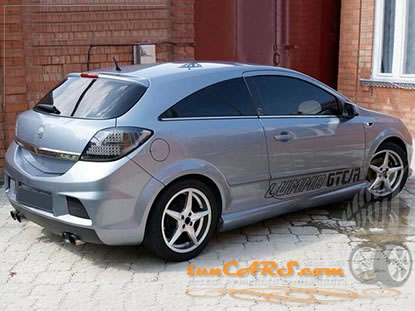 Opel Astra GTC H тюнинг Lumma Coupe