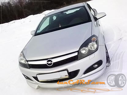 Opel Astra GTC H обвес Rieger Coupe